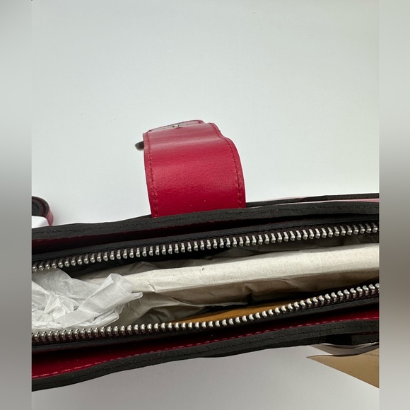 Patricia Nash Red Leather Shoulder Bag - Picture 7 of 15